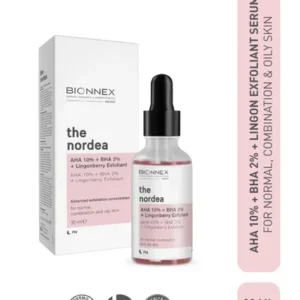 BIONNEX - the nordea Sérum à la AHA 10% + BHA 2% + Lingonberry Exfoliante 30ml