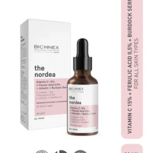 BIONNEX – the nordea Sérum à la Vitamine C 15% + Acide Férulique 0.5% + Arbutine + Bardane 30ml