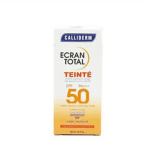CALLIDERM - Ecran total teinté SPF50+ "Peaux non grasse" 50ml